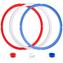3 PCS SILICONE SCEAL SANGER pour Instapot - Accessoires de joint pour 8 QT Instapot - Remplacement des anneaux de joint de joint en silicone avec