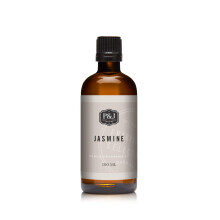 P&J Trading Parfum Oil | Jasmine Oil 100ml - Dufte til stearinlys til fremstilling af stearinlys Freshie-dufte S?befremstillingsudstyr Diffuserol