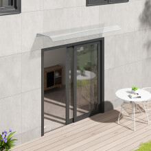 Garden Sanctuary 120x40cm Transparent Awning Window Door Canopy