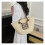 Beach weaving straw tote bag 4