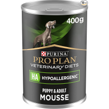 PRO PLAN® VETERINARY DIETS Canine HA Hypoallergenic Dog Food 400g, Pack of 12