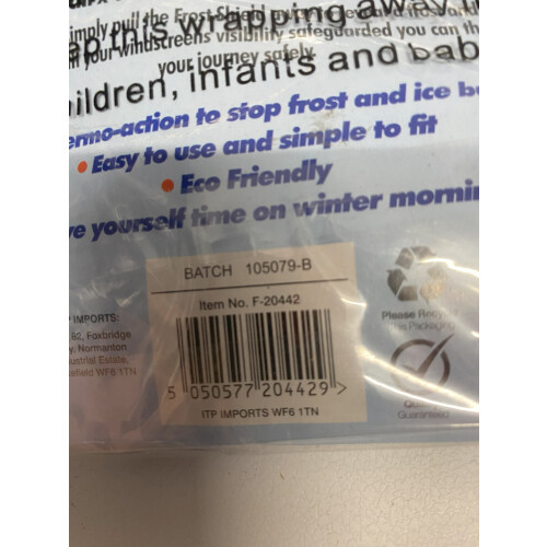 car windscreen frost shield