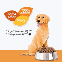 HiLife FEED ME! - Complete Dry Dog Food - Turkey Chicken Bacon Vegetables - Soft Moist & Meaty, 6kg (Packing May Vary)
