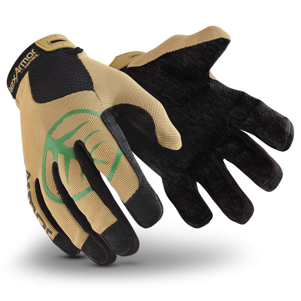 Hexarmor Thornarmor 3092 Heavy Duty Outdoor Landscaping Work Gloves With Puncture Protection X-Small