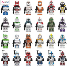 24Pcs Star Wars Clone Troopers Minifigures Gift Fit Lego