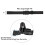 Ayaport Utility-stropper med sp?nde 48"""" Quick-Release Justerbare Nylonstropper Sort 4 Pack 4
