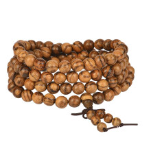 anzhongli mala p?rlor armband 108 8mm p?rlor armband sandeltr? elastisk