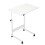 Living And Home Height Adjustable Mobile Table Overbed Desk with Wheels 3