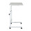 Living And Home Height Adjustable Mobile Table Overbed Desk with Wheels 4