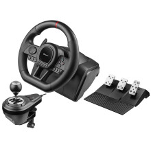 Racestuur - Tracer - Set met stuur en pedalen - Compatibel met PS3 PS4 Xbox - 270 rotatie - USB