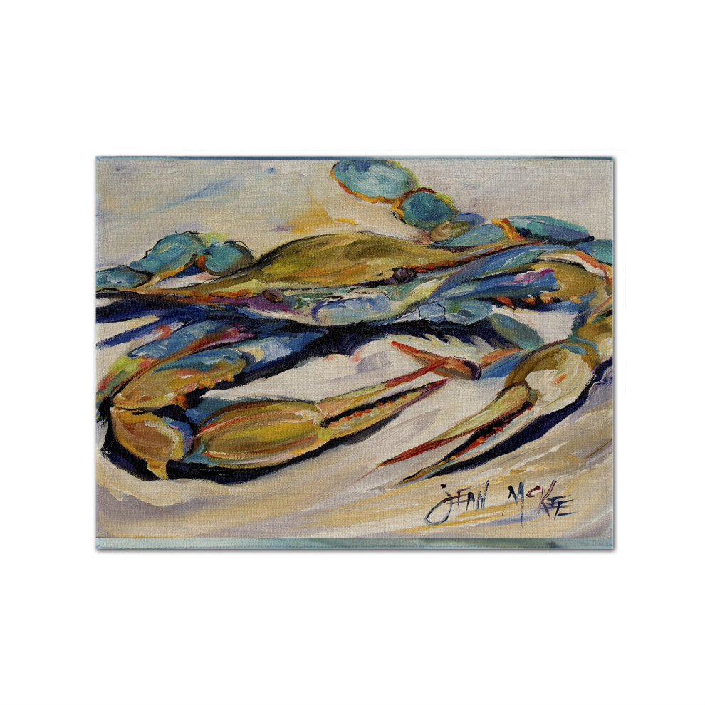 Set De Table En Tissu Multicolore Motif Crabe Bleu, Caroline's Treasures JMK1092PLMT-image