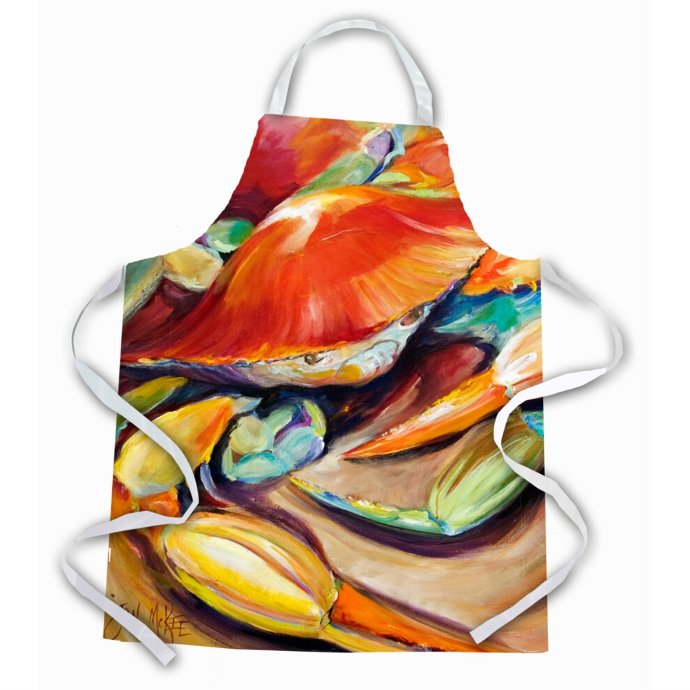 """"""""Caroline's Treasures JMK1293APRON 101 Grembiule Granchio Grande Multicolore""""""""-image