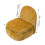 Living And Home (Yellow) Modern Chenille Upholstered Lounge Chair 7