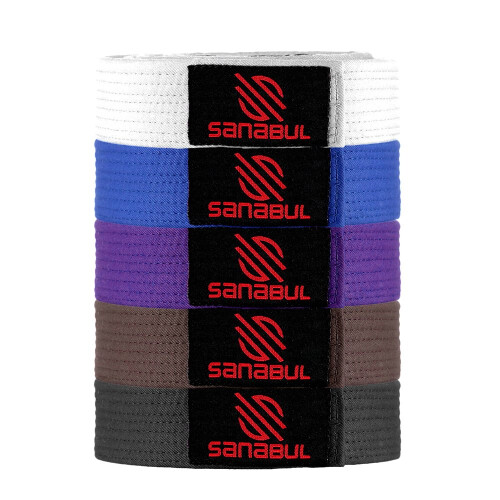 Sanabul BJJ Belt Brown A3