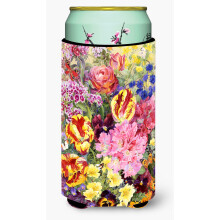 """"""""Caroline's Treasures Summer Floral by Anne Searle Tall Boy Hugger Multicolor""""""""