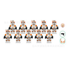 10Pcs Star Wars Clone Troopers Minifigures Gift Fit Lego
