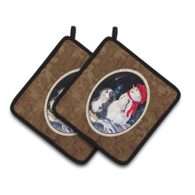Caroline's Treasures SS8575PTHD Berninpaimenkoiran patalaput (1 pari) 7,5"" x 7,5"" moniv rinen