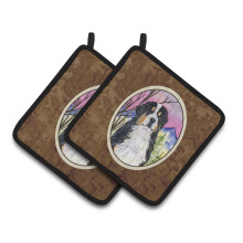 Caroline's Treasures SS8336PTHD Berninpaimenkoiran patalaput (1 pari) 7,5"" x 7,5"" moniv rinen