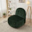 Living And Home (Green) Modern Chenille Upholstered Lounge Chair 1