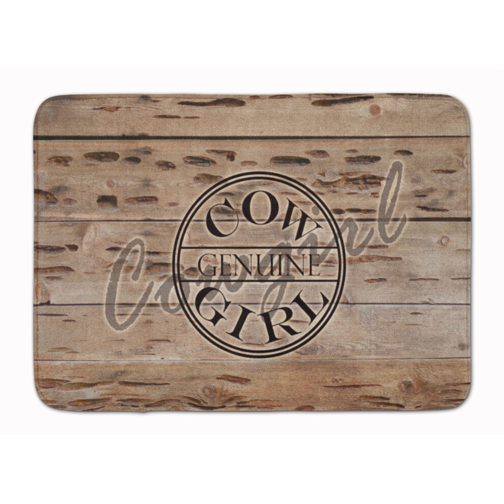 Tappetino Da Pavimento Con Marchio ""Caroline's Treasures Cow Girl"" 19"""""""""""""""""" X 27"""""""""""""" Multicolore-image