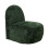 Living And Home (Green) Modern Chenille Upholstered Lounge Chair 5
