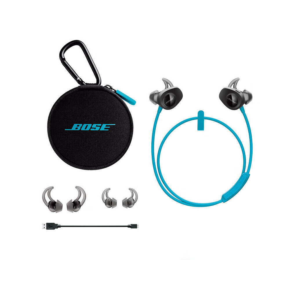 (Blue) Bose Soundsport Tooth Wireless In-Ear Headphones Blue 6935462417117