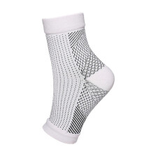 (White, L-XL) Soothesocks For Neuropathy Compression Ankle Compression Socks Fp