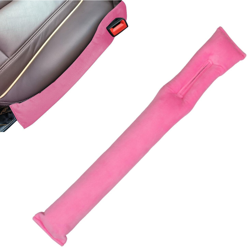 (C, ) Car Crevice Gap Stopper | Car Seat Filler Gap Space - Car Crevice Catcher Blocker Seat Gap Fillers For Car, Truck, Suv Pink