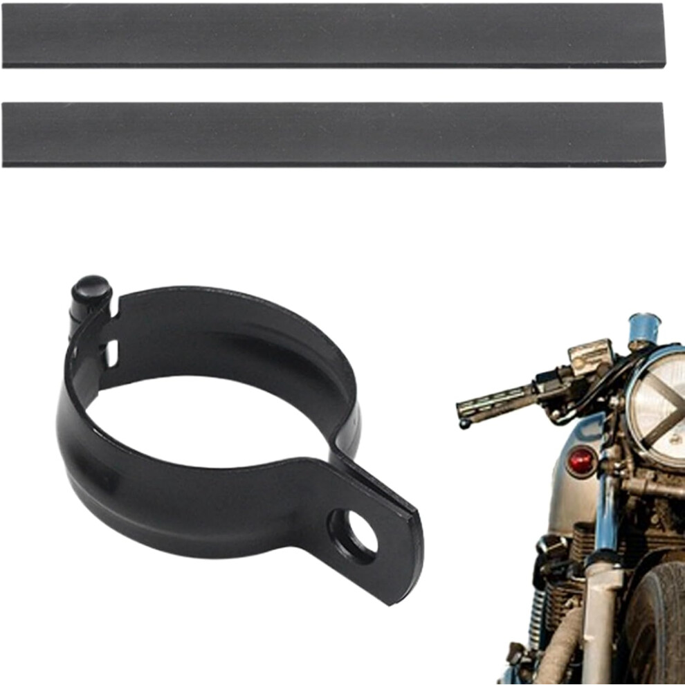 Fog Mount Bracket - Sturdy Head Brackets Mount Brackets - Mounting Clamp Simple Style For All Motorcycle Shocks Light