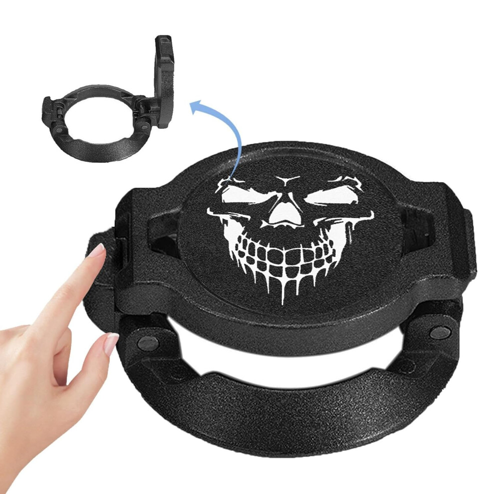 Start, Skull Pattern Car Start, Car Interior Accessories Start Button, Skull Pattern Ignition Protection Decorative Protector for Most Vehicles