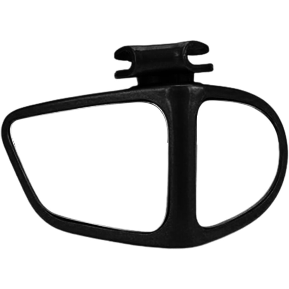 (main driver, Black) Convex Car - Automotive Exterior Accessories | 360 Rotatable Adjustable Wide Angle Side Rear View With Adhesive Back For Vehicles