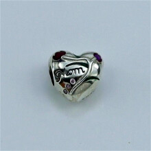 S925 Sterling Silver Flower Beads Pandora Style