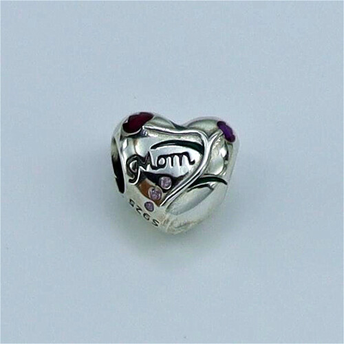 S925 Sterling Silver Flower Beads  Pandora Style 1