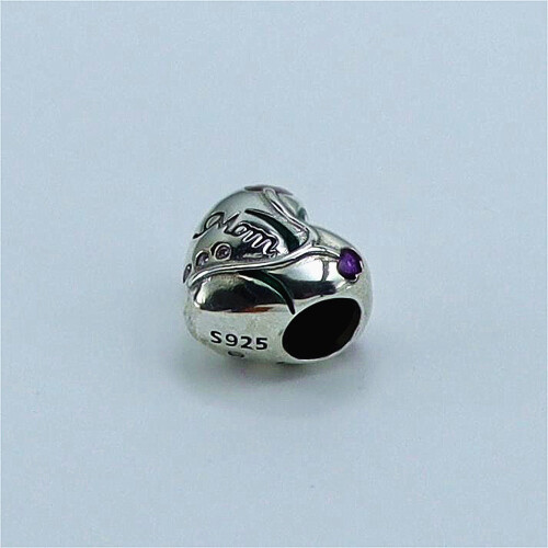 S925 Sterling Silver Flower Beads  Pandora Style 2