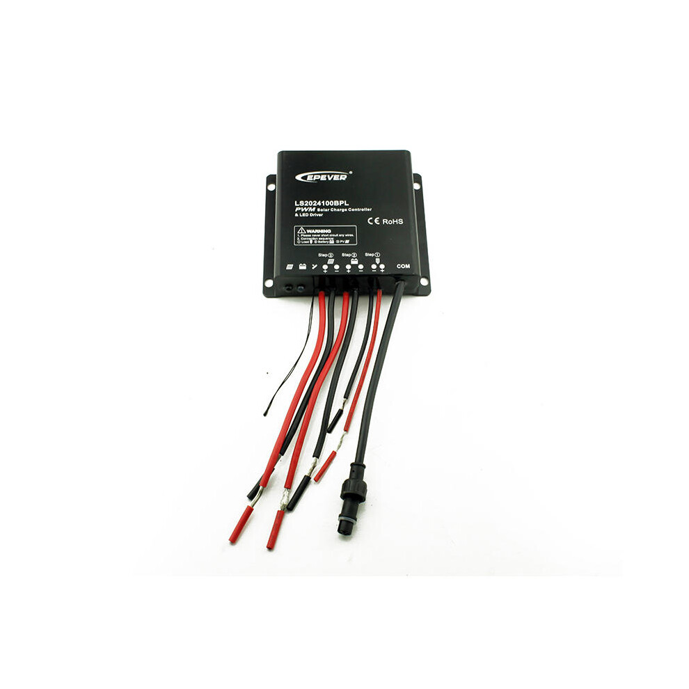 (LS2024100BPL) 10A 12V 24V PWM Solar Charge Controller Timer IP67 Waterproof Led Driver Solar Charge&Discharge Constant Current Controller