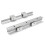 2pcs 400mm Linear Rail Fully Supported Shaft Rod With 4pcs SBR12UU Blocks Lathe Tool 7