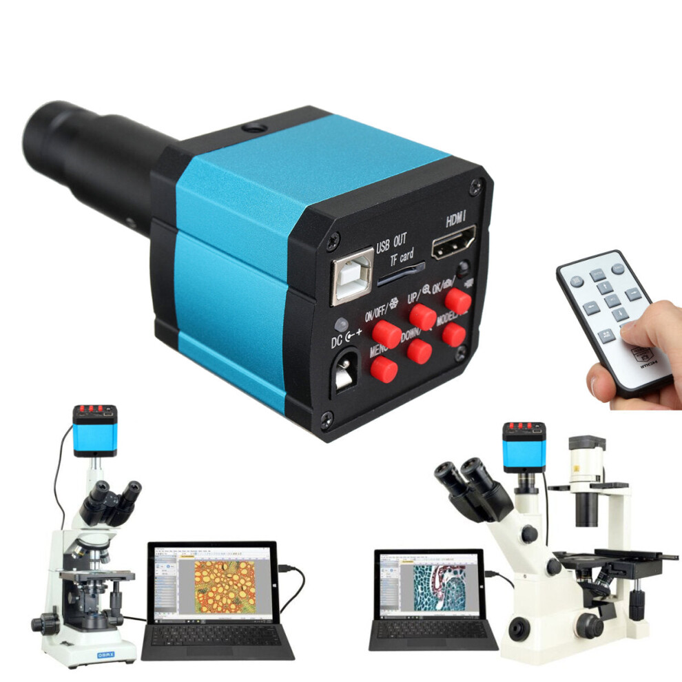 16MP 1080P 60FPS USB C-mount Digital Industry Video Microscope Camera with HDMI Cable-image-OPC-PGN6VV8-NEW