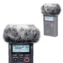 YOUSHARES DR40X Forrude Muff til Tascam DR-40X DR-40 b?rbare optagere DR40 Mic Deadcat Forrude Vindsk?rm Kunstig Pels Vindsk?rm
