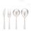 (Knife) Dinnerware Knife Fork Spoon Titanium Portable Tableware Outdoor Camping Picnic Travel 4