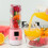 (White) Multifunction Mini Juicer Food Milkshake Fruit Maker Machine USB Rechargeable Blender Camping Picnic 7