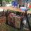 Outdoor Picnic Camping Storage Net Bag Stuff Storage Mesh Pack Kitchen Portable Folding Table Hanging Net 9