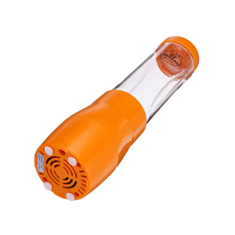 (220V) 280ML 6 Blades Auto USB Rechargeable Juicer Fruit Maker USB Outdoor Blender Accompany Cup