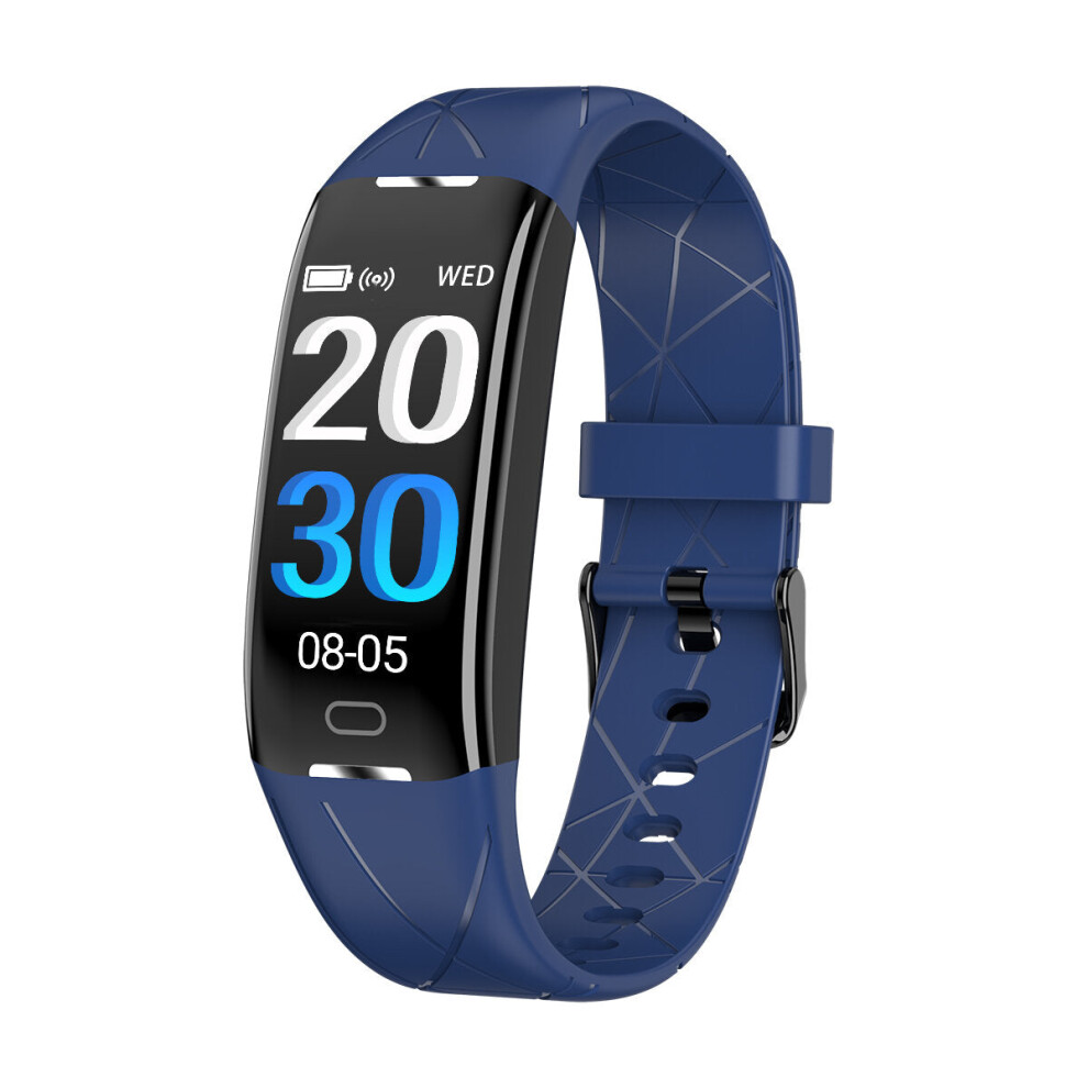 (Blue) Ip68 Waterproof Color Screen Multi Exercise Mode 24 Hours Hr Monitor Long Standby Smart Watch Blue 9495687794952
