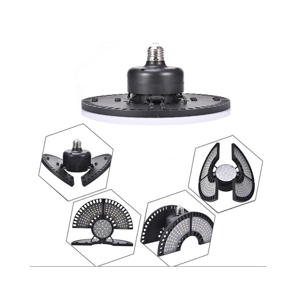 E27 100W Super Bright LED Garage Light Deformable Ceiling Lights Workshop Lamp 10000LM AC85-265V