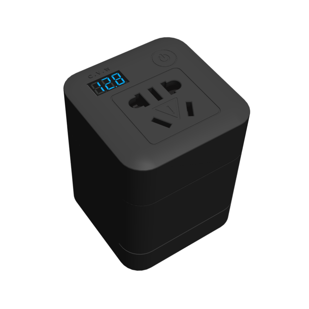 (Black, 12V-220V) 300W Peak Car Power Inverter DC 12V To AC 220V 110V Modifined Sine Wave Converter Voice Reminder