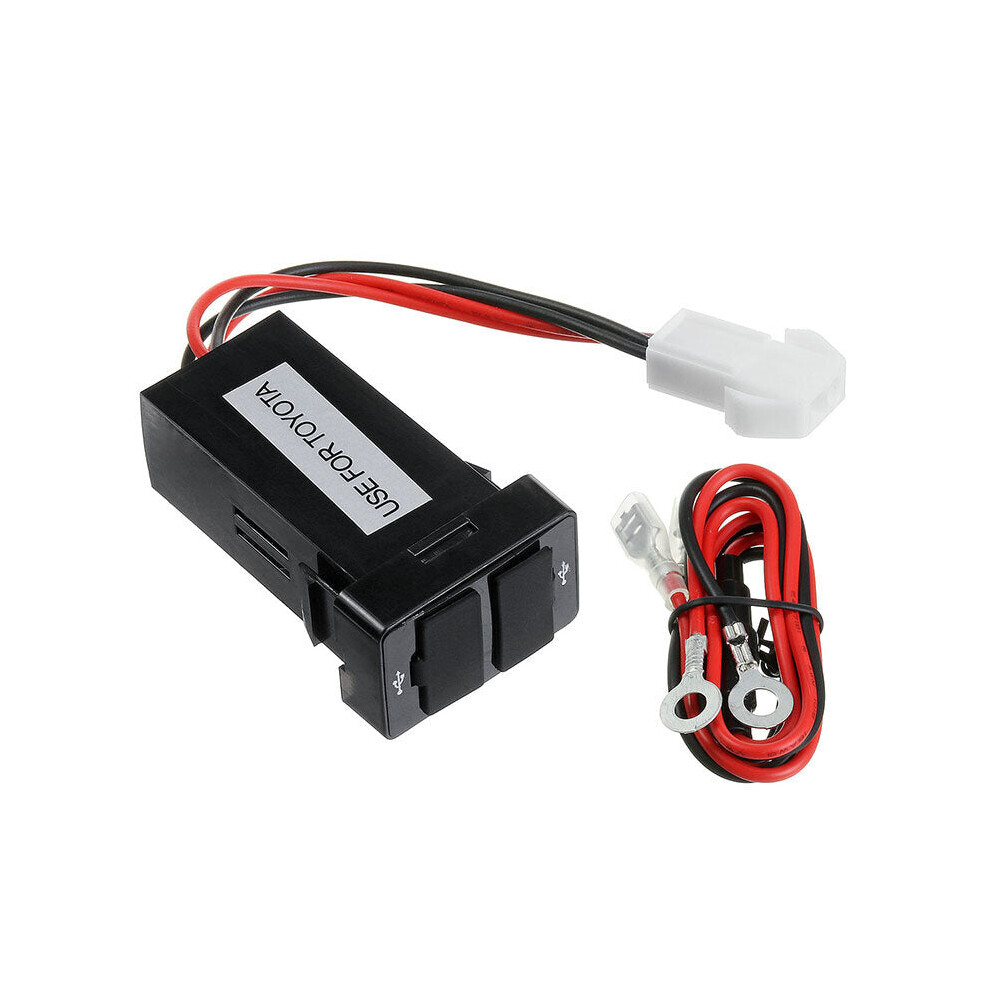 12V 24V Twin Dual Double Port Charger Adapter In Car Socket Lighter