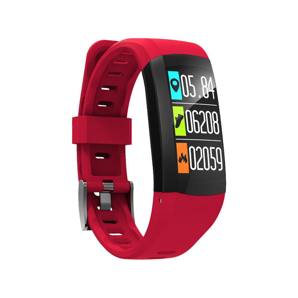 (Red) Build-In Gps Ecg Chart Heart Rate Monitor Sport Training Modes Ip68 Waterproof Smart Watch Red 9495687793979