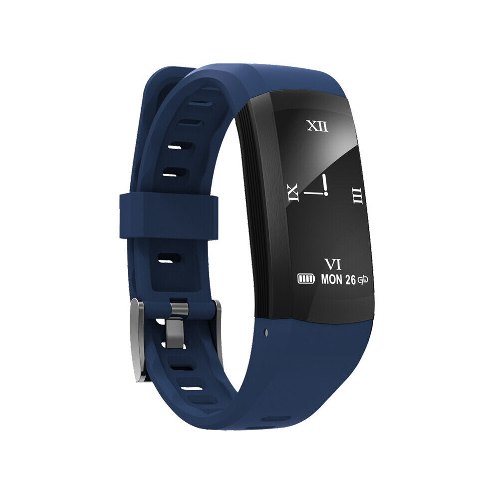 (Blue) Build-In Gps Ecg Chart Heart Rate Monitor Sport Training Modes Ip68 Waterproof Smart Watch Blue 9495687793986