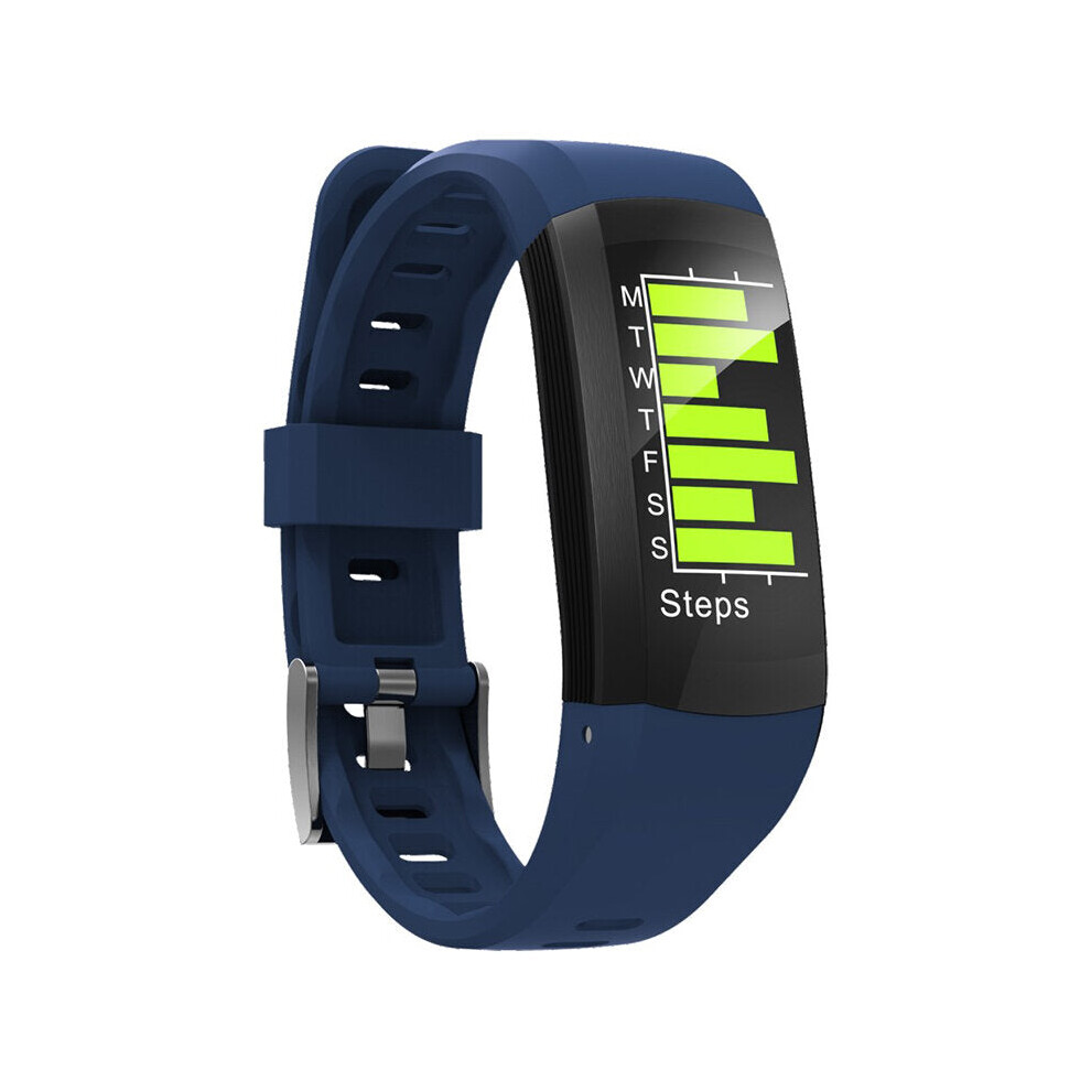 (Black) Build-In Gps Ecg Chart Heart Rate Monitor Sport Training Modes Ip68 Waterproof Smart Watch Black 9495687793993