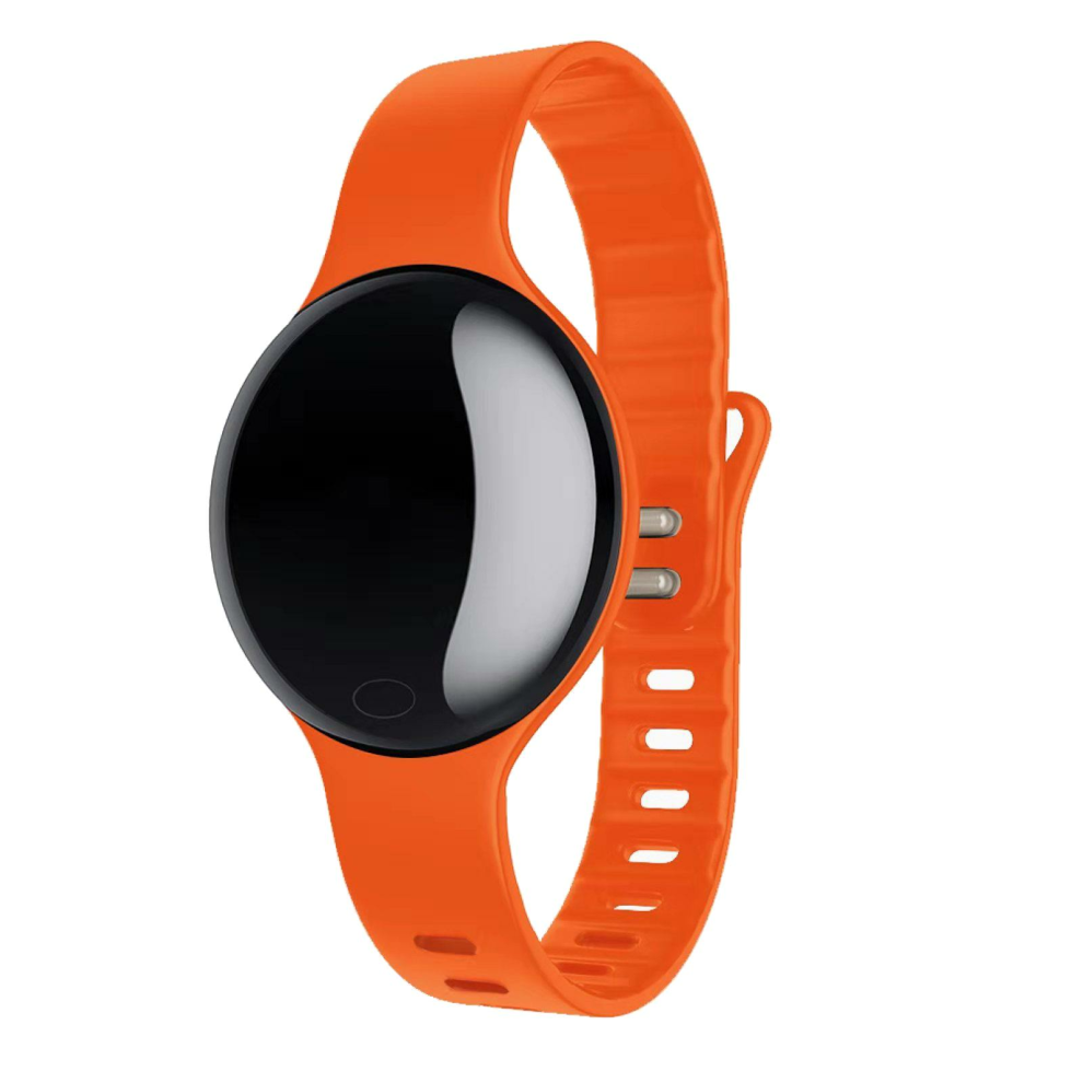 (Orange) Color Display Pedometer Sleep Monitor Message Call Reminder Anti-Lost Alarm Smart Watch Orange 9495687794174